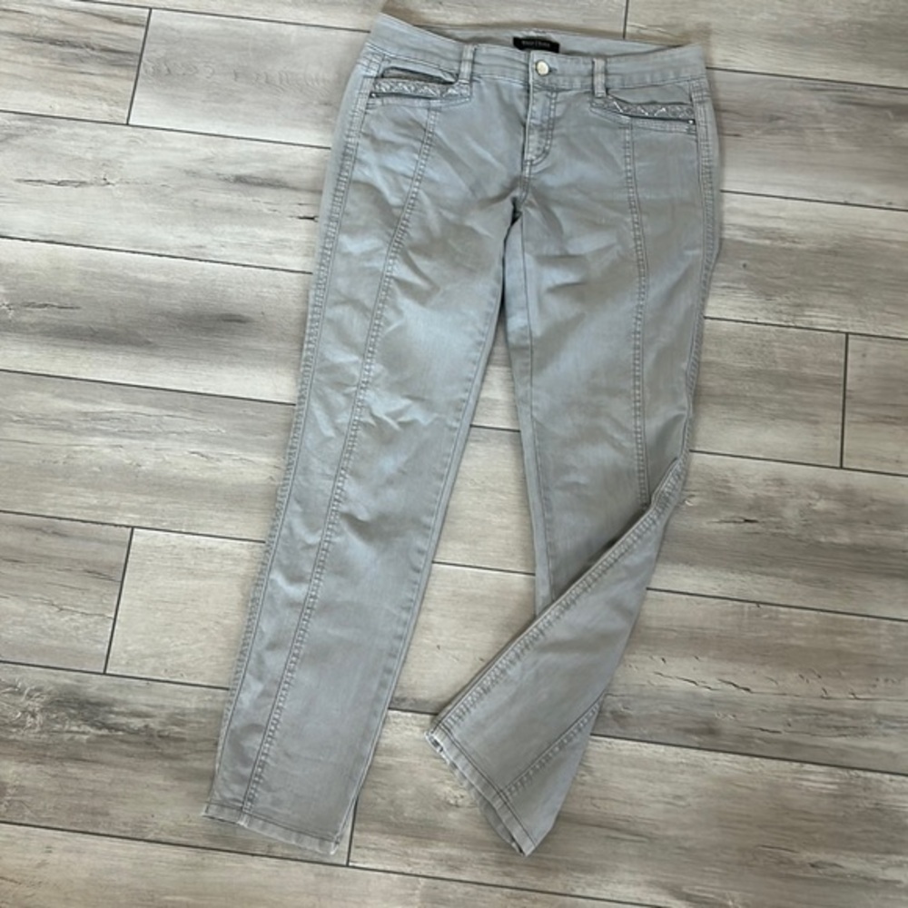 WHBM slim ankle jeans in gray size 4 - Picture 2 of 14
